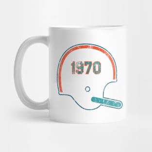 Miami Dolphins Year Founded Vintage Helmet Mug